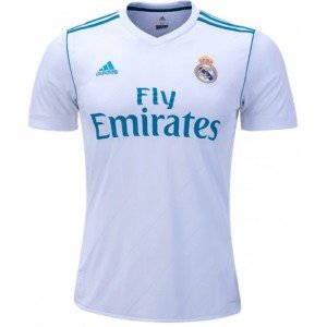 Camisa I Real Madrid 2017 2018 Retro Adidas